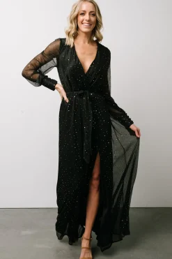 Discount Baltic Born Abigail Sparkle Gown | Black