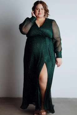 Outlet Baltic Born Abigail Sparkle Gown | Emerald