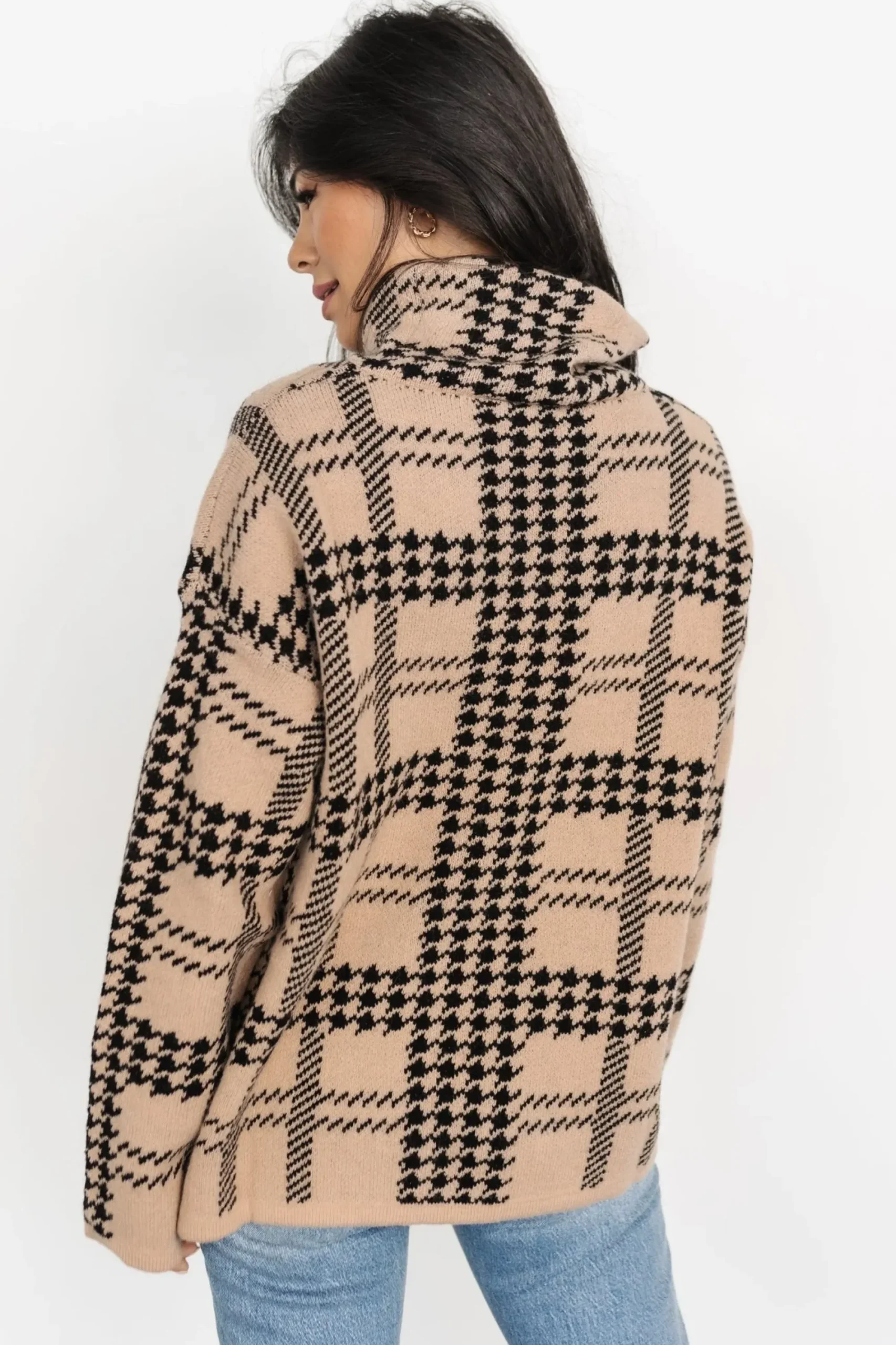 Fashion Baltic Born Alexander Turtleneck Sweater | Taupe + Black