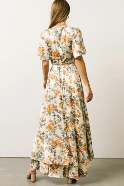 Best Baltic Born Amara Wrap Dress | Ivory Multi Floral