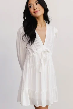 Online Baltic Born Amelia Boho Mini Dress | Off White