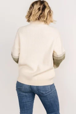 Fashion Baltic Born Antonov Turtle Neck Sweater | Sage + Cream