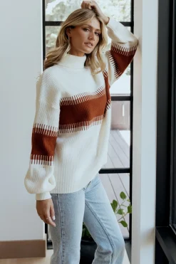 Outlet Baltic Born Antonov Turtle Neck Sweater | Cream + Spice