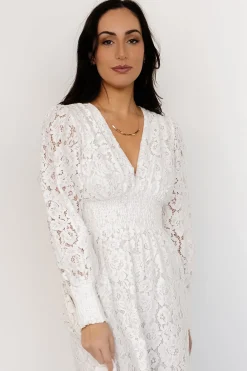 Fashion Baltic Born Aphrodite Lace Maxi Dress | Off White