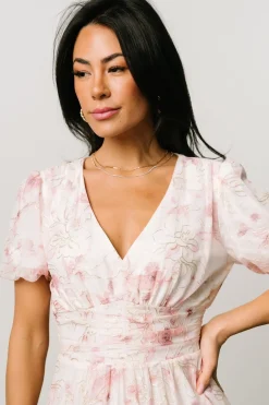 Fashion Baltic Born Ardley Maxi Dress | Mauve Floral