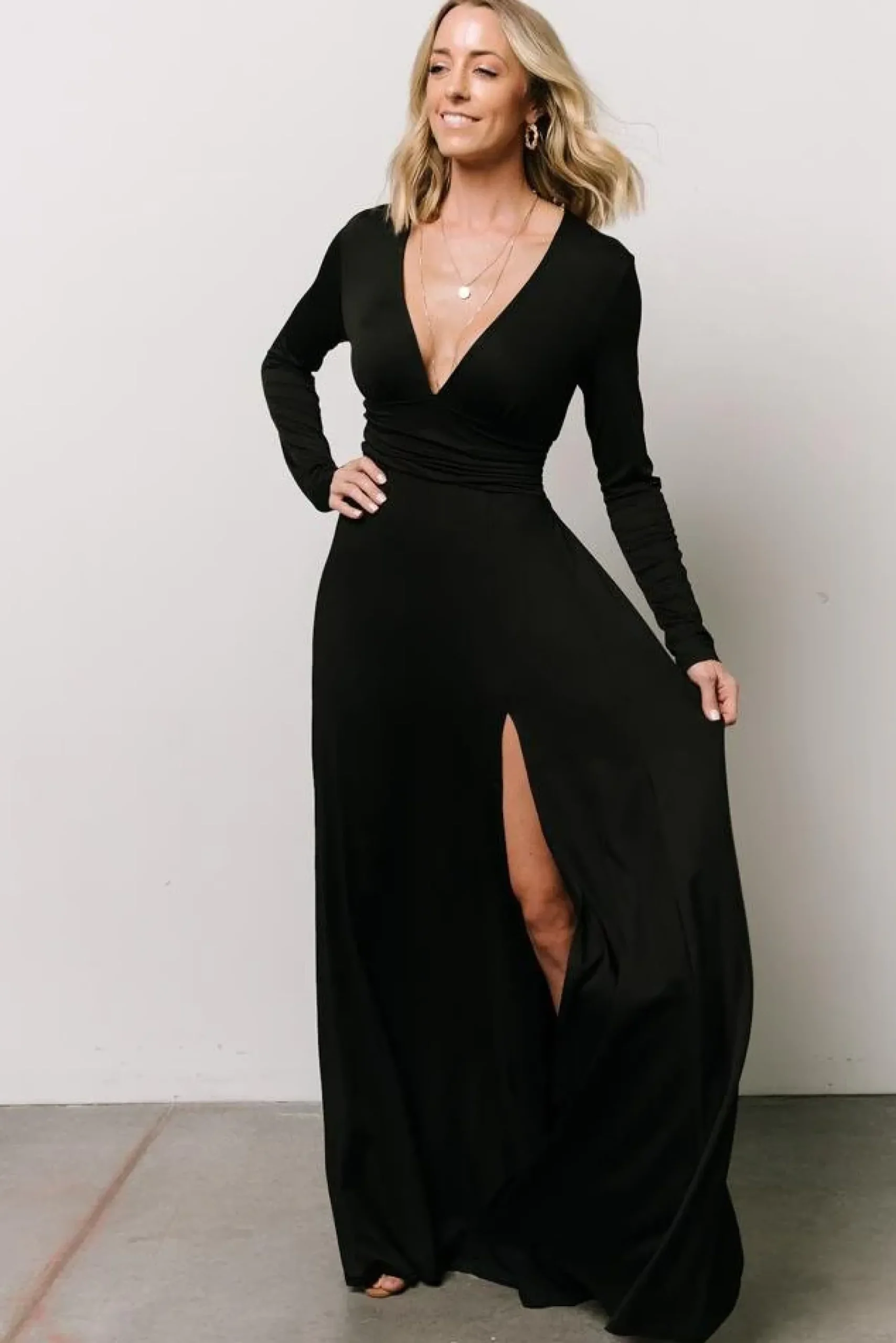 Sale Baltic Born Arianna Maxi Dress | Black