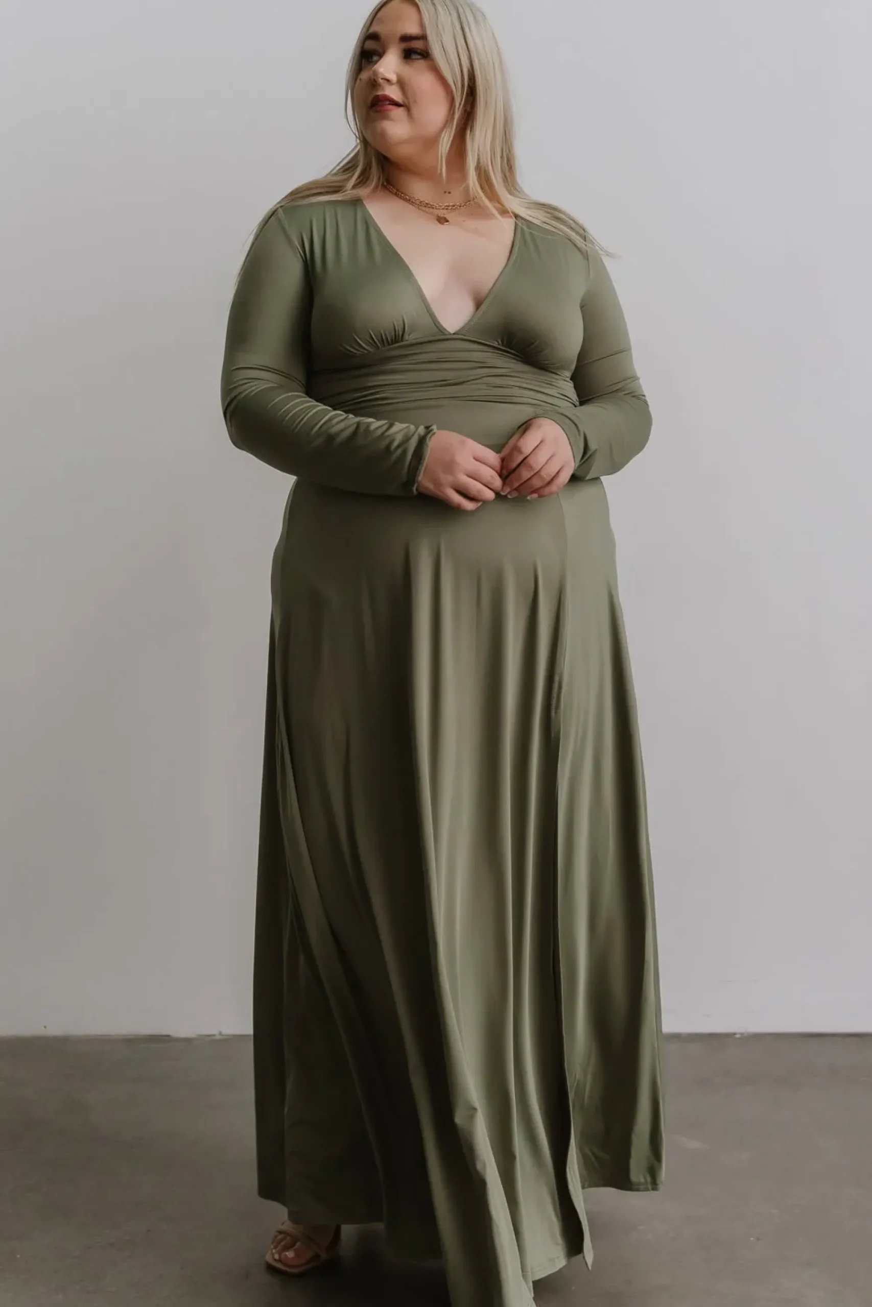 Discount Baltic Born Arianna Maxi Dress | Dusty Sage