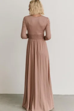 New Baltic Born Arianna Maxi Dress | Dusty Mauve