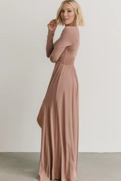 New Baltic Born Arianna Maxi Dress | Dusty Mauve