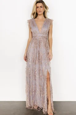 Online Baltic Born Arlene Shimmer Gown | Dusty Lilac + Rose