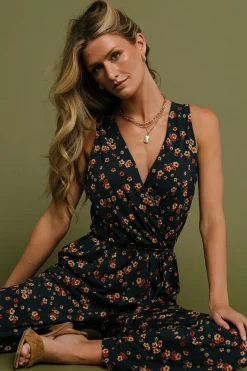 Hot Baltic Born Ashlyn Jumpsuit | Navy Floral