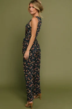 Hot Baltic Born Ashlyn Jumpsuit | Navy Floral