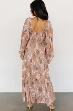 Best Baltic Born Barbara Maxi Dress | Dusty Mauve Print