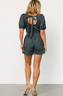 Online Baltic Born Beaumont Romper | Dark Heather Blue
