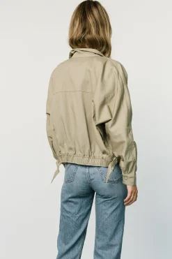 Sale Baltic Born Beckett Bomber Jacket | Olive