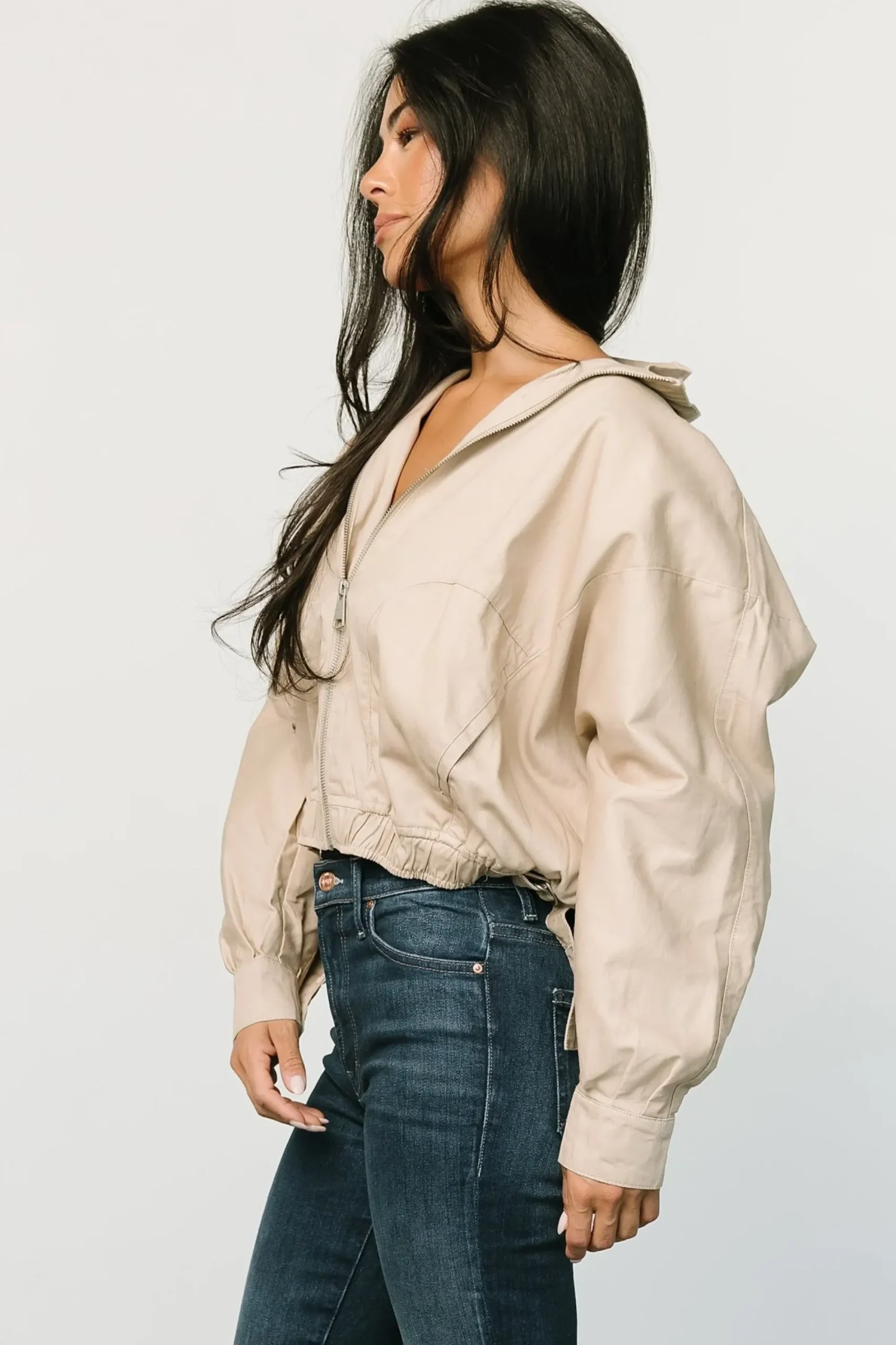 Clearance Baltic Born Beckett Bomber Jacket | Tan