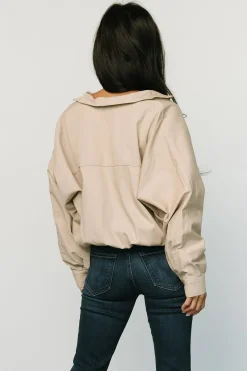 Clearance Baltic Born Beckett Bomber Jacket | Tan