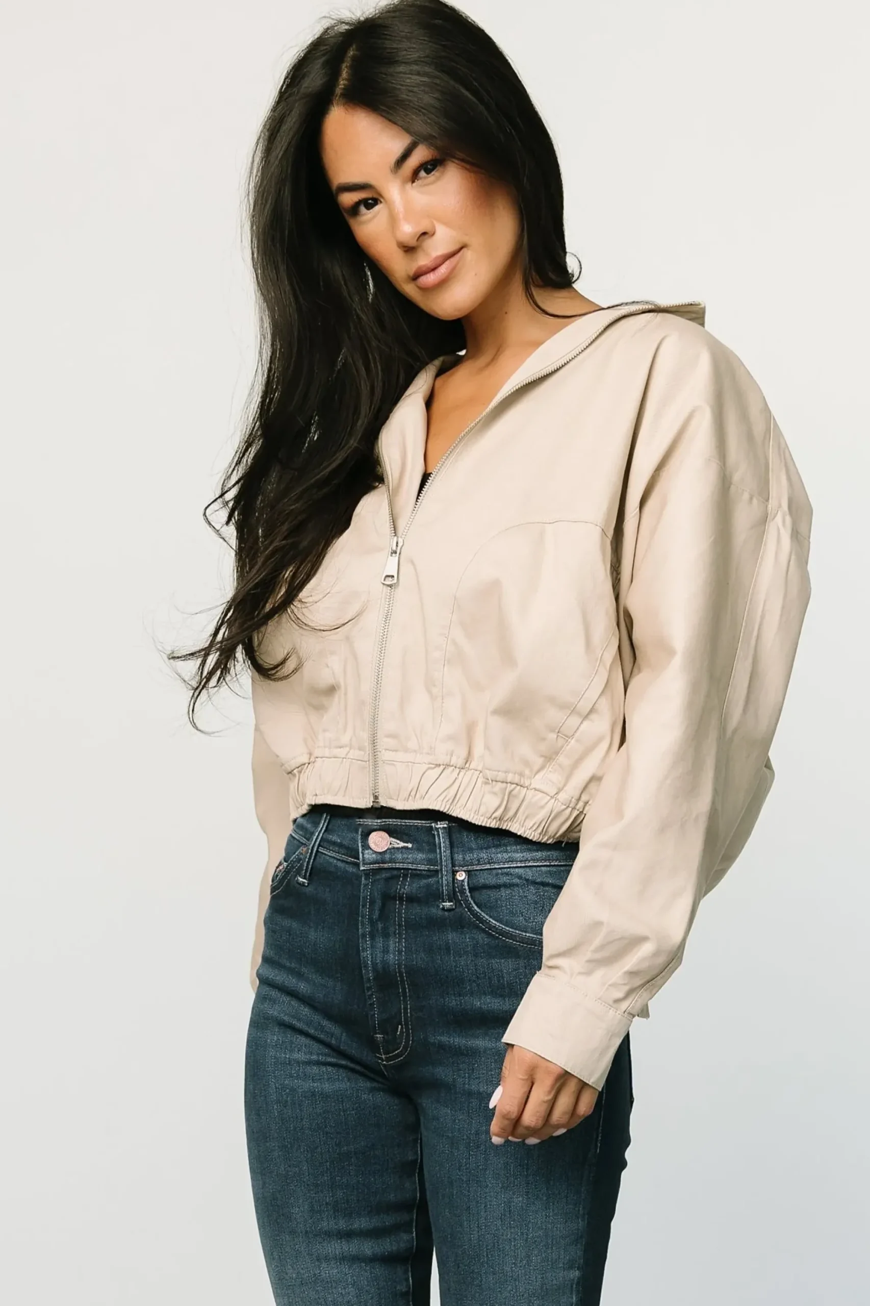 Clearance Baltic Born Beckett Bomber Jacket | Tan