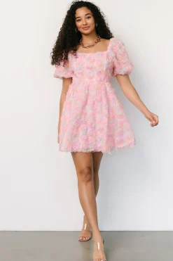 Online Baltic Born Bette Mini Dress | Pink Floral