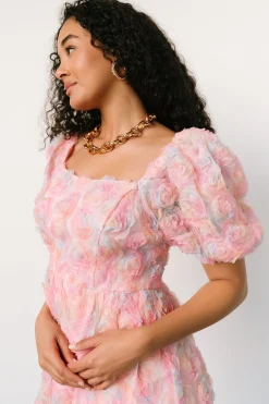 Online Baltic Born Bette Mini Dress | Pink Floral