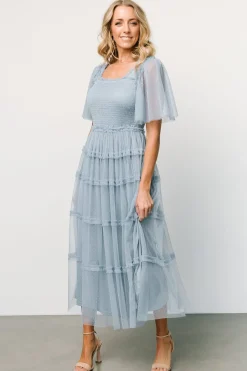 New Baltic Born Bexley Tulle Dress | Dusty Blue