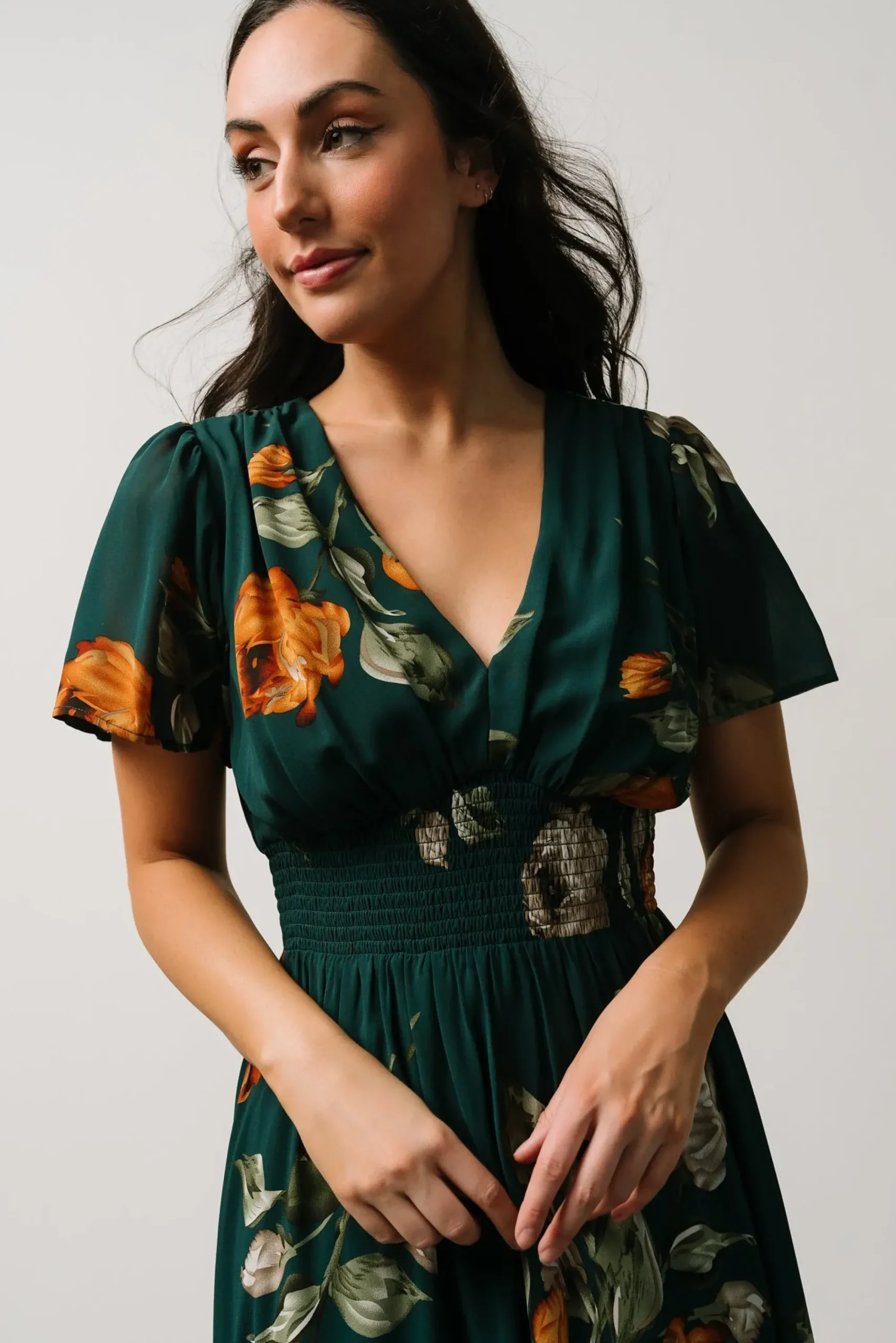 Discount Baltic Born Birdie Maxi Dress | Deep Topaz Floral