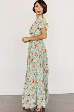 Outlet Baltic Born Birdie Maxi Dress | Sage Multi