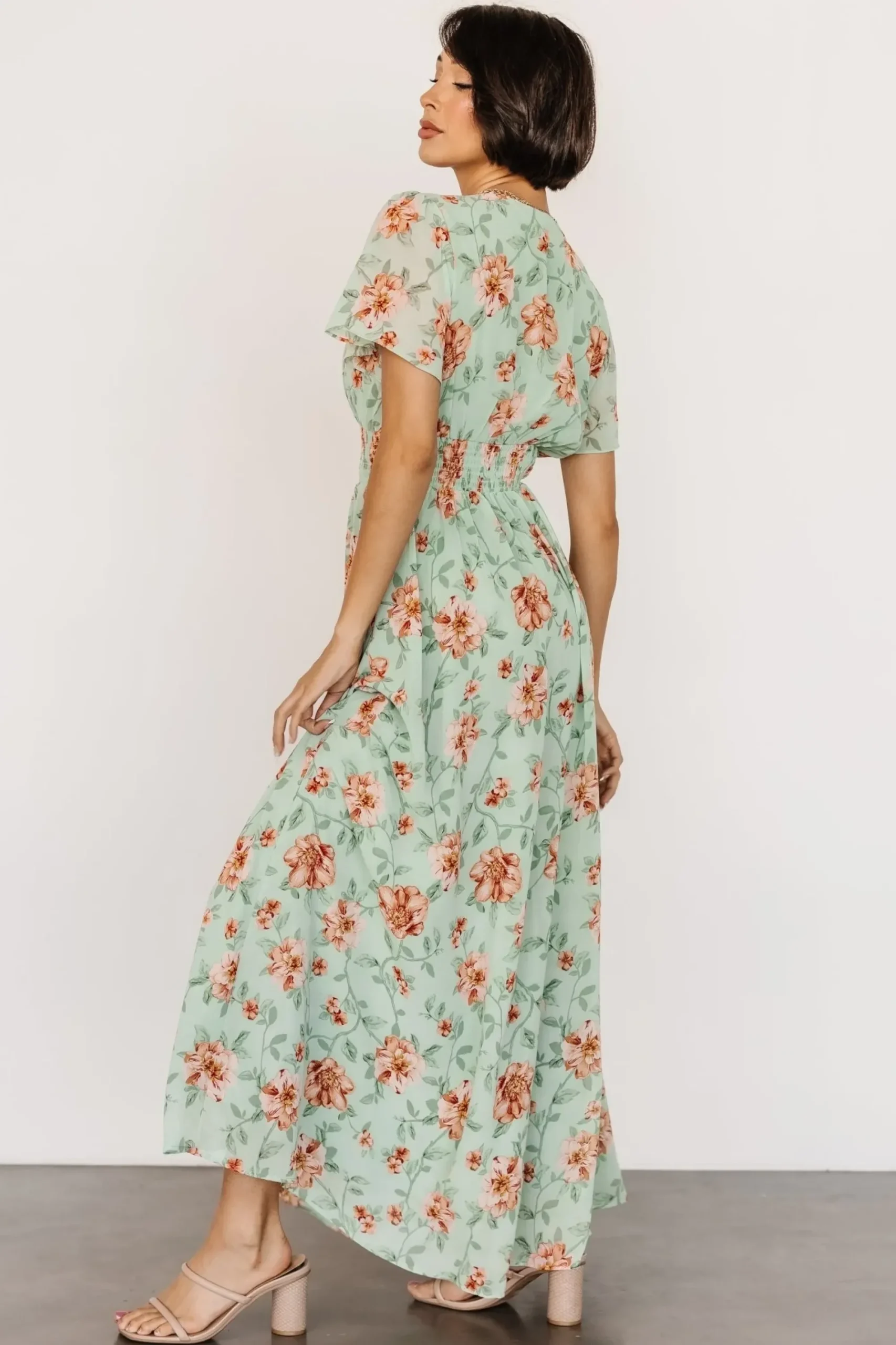 Outlet Baltic Born Birdie Maxi Dress | Sage Multi