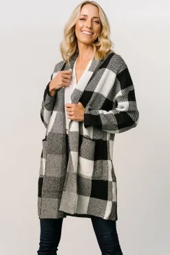 Best Baltic Born Bowen Gingham Cardigan | Black