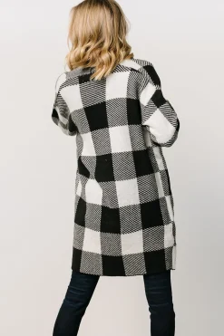 Best Baltic Born Bowen Gingham Cardigan | Black