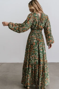 Clearance Baltic Born Bria Maxi Dress | Green Floral