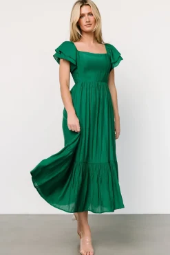 Online Baltic Born Buttercup Midi Dress | Evergreen