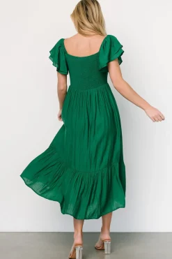 Online Baltic Born Buttercup Midi Dress | Evergreen