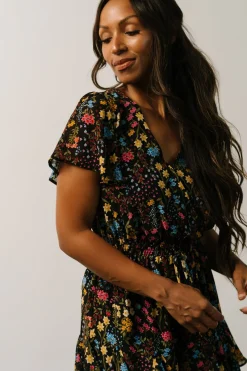 Discount Baltic Born Candy Romper | Black Floral