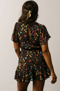 Discount Baltic Born Candy Romper | Black Floral