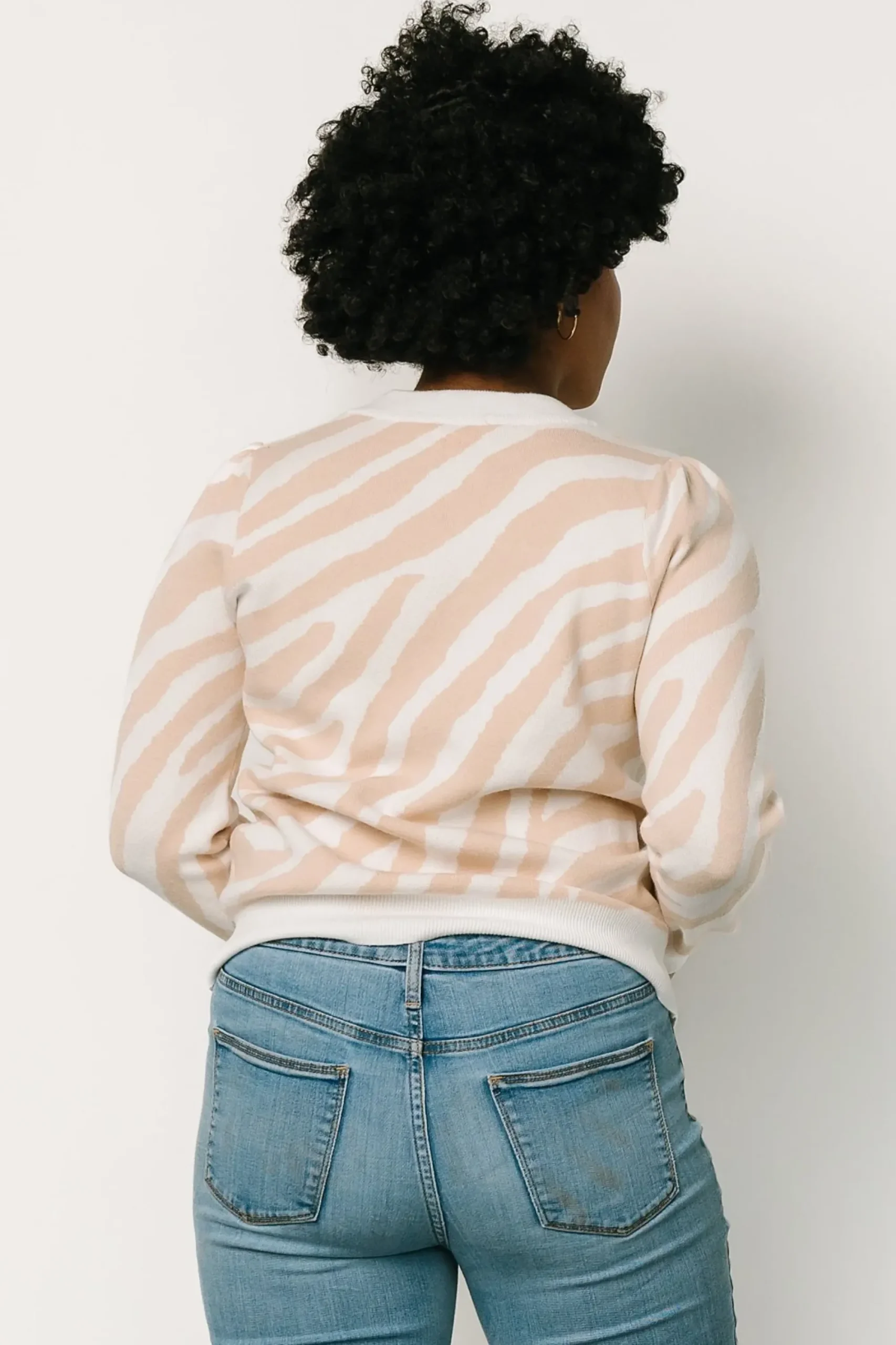 Outlet Baltic Born Carter Sweater | Oatmeal Print