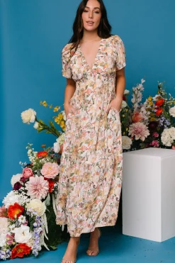 Discount Baltic Born Cassie Short Sleeve Dress | Multi Floral