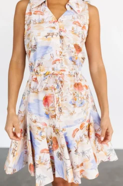 Online Baltic Born Cassis Short Dress | Multi Print