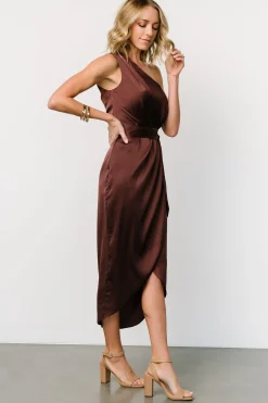 Online Baltic Born Celia One Shoulder Midi Dress | Clove