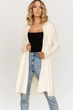 New Baltic Born Central Park Cardigan | Ivory