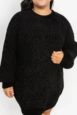 Hot Baltic Born Christa Sweater Dress | Black