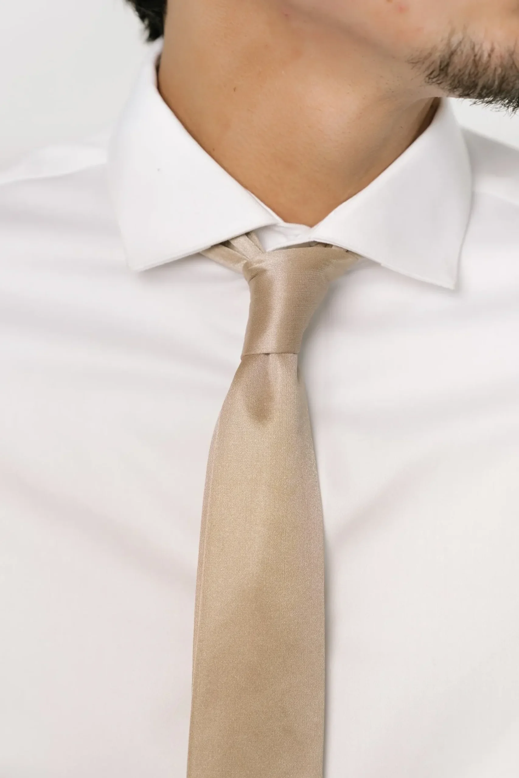 Sale Baltic Born Classic Satin Tie | Gold