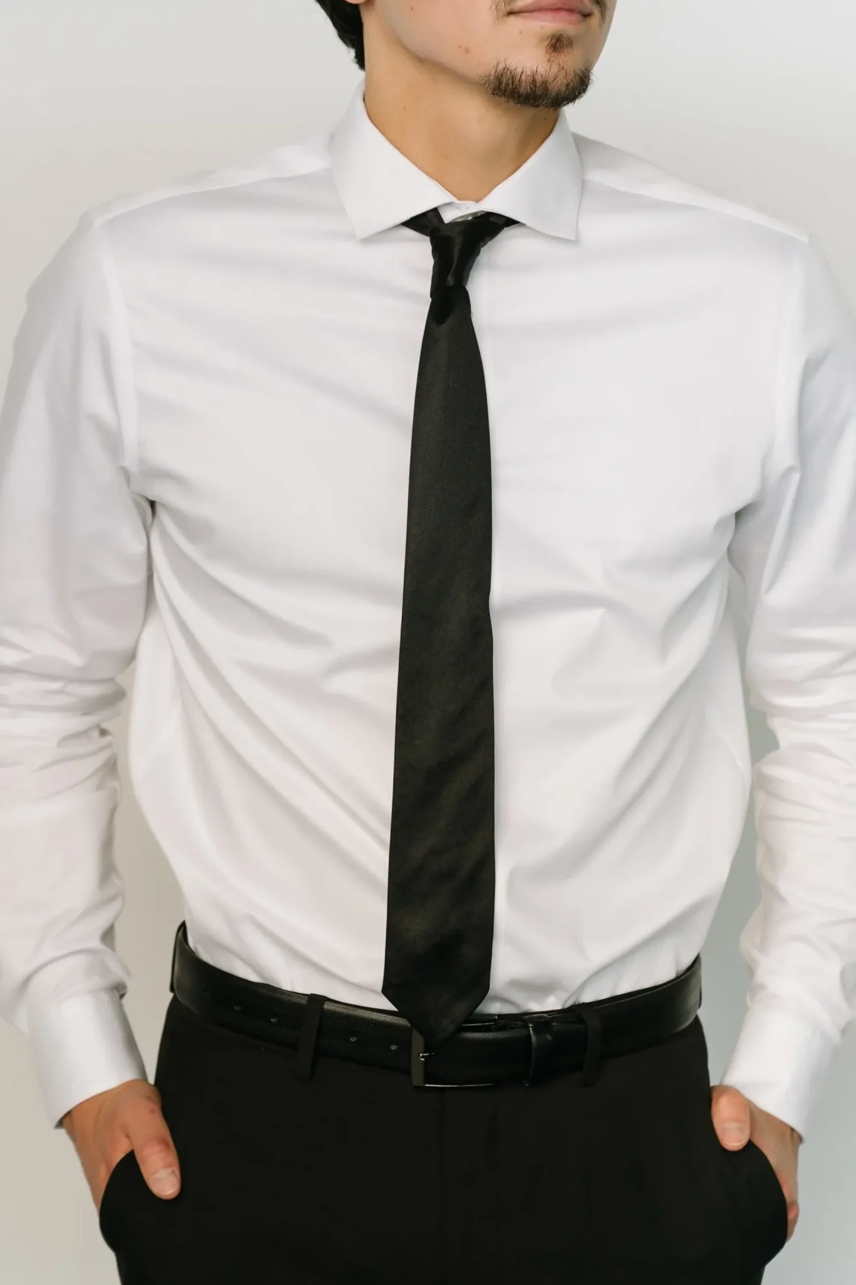 Sale Baltic Born Classic Satin Tie | Gold