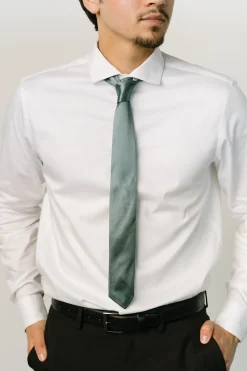 Best Baltic Born Classic Satin Tie | Lagoon