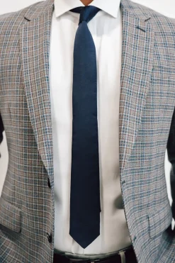 Fashion Baltic Born Classic Satin Tie | Navy