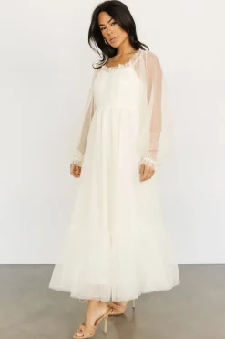 Discount Baltic Born Cleobelle Maxi Dress | Creamy Beige