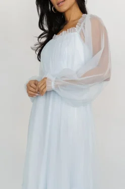 Fashion Baltic Born Cleobelle Maxi Dress | Ethereal Blue