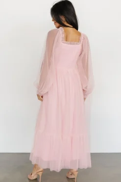 Hot Baltic Born Cleobelle Maxi Dress | Rosy Pink