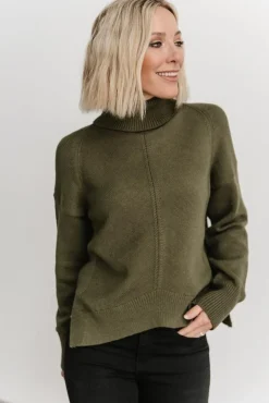 Best Baltic Born Collins Knit Sweater | Olive