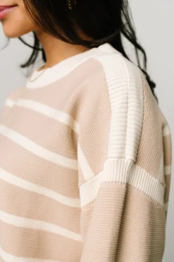 Online Baltic Born Conway Striped Sweater | Natural